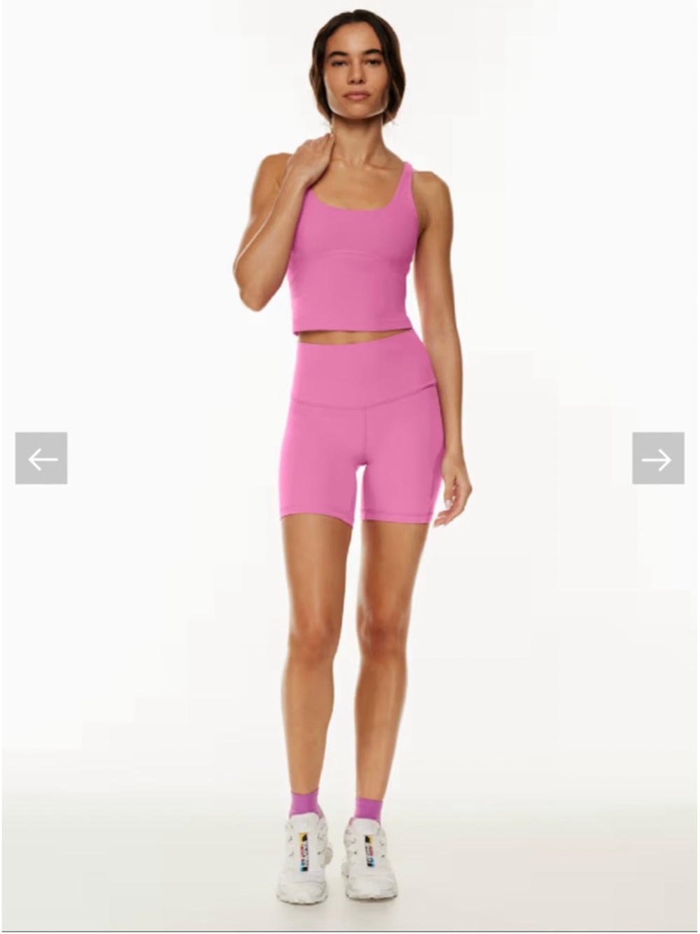 Aritzia Tna Butter Bound Sports Tank Pink Size XS - Picture 3 of 9